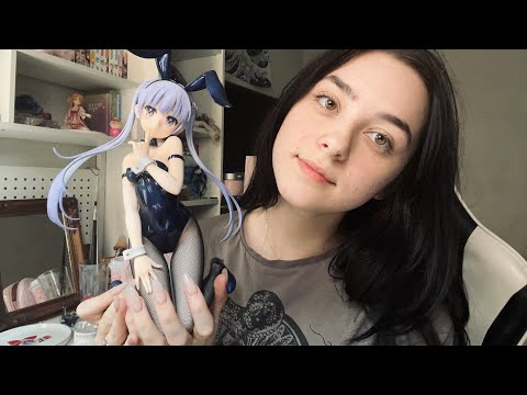 ASMR✨ Anime figure tapping and whispering💖