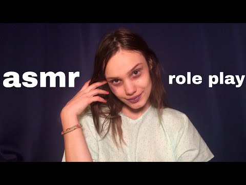 АСМР Психбольница | Сумасшедшая девушка/ ролевая игра /ASMR role play psychiatric hospital