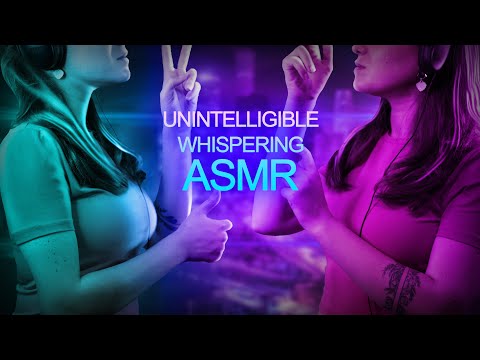 ASMR Airy - TWINS * UNINTELLIGIBLE WHISPER AND BREATHING * ASMR FOR SLEEP * RELAXATION, 100% TINGLES