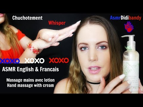 asmr français and english ASMR Hand Massage Mains et Lotion Relaxation asmr didibandy