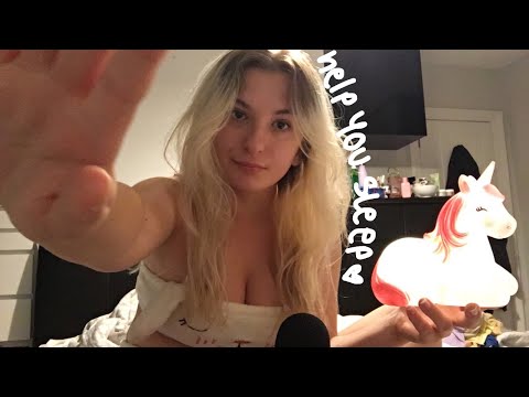 ASMR roomate helps you sleep (personal attention)