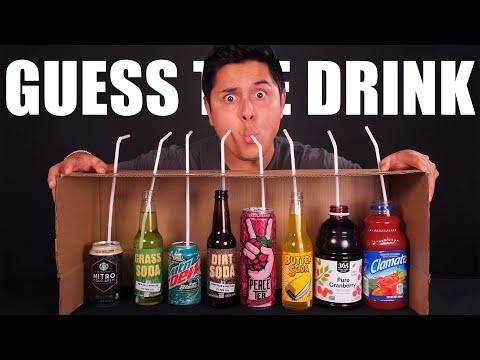 ASMR | Guess the Drink 2 Game! | it got worse...