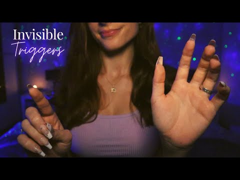 ASMR | Invisible Triggers On Your Face That You Can Hear (Tapping, Scratching, Tracing)