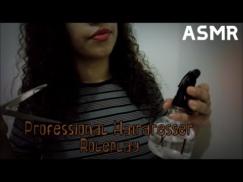 [ASMR] ✂️ Hairdresser Cuts and Styles Your Hair | Scissors, Brushing, Spray, Personal Attention