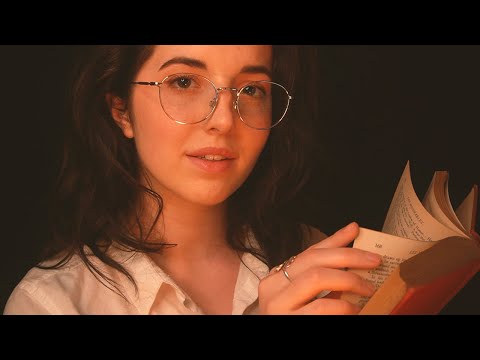 ASMR Night in the Study (Soft Spoken RP) (1 Hour)