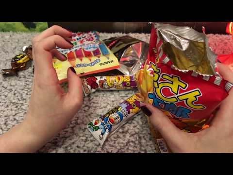 ASMR Trying Japanese Snacks (Taste Japan)