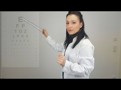 ophthalmologist examination roleplay/invisible/awesome sounds/listen with headphones/bilingual[ASMR]