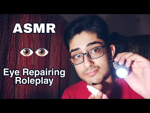 ASMR Indian Fixing your Eyes 👁️ Personal Attention (Hindi Roleplay) *English Sub*