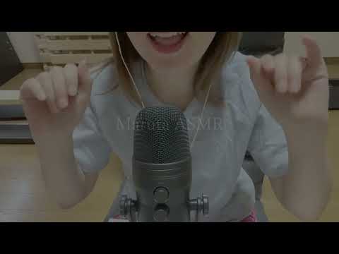 顔タッピング／face tapping【asmr】