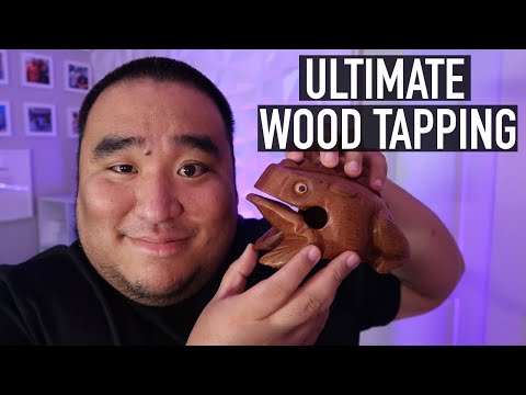 ASMR | Ultimate Wood Tapping (Whispered Sound Assortment)
