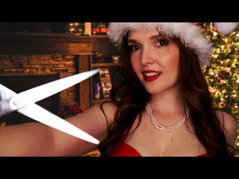 ASMR Wife Roleplay || Mrs. Claus gets you (Santa!) ready for Christmas