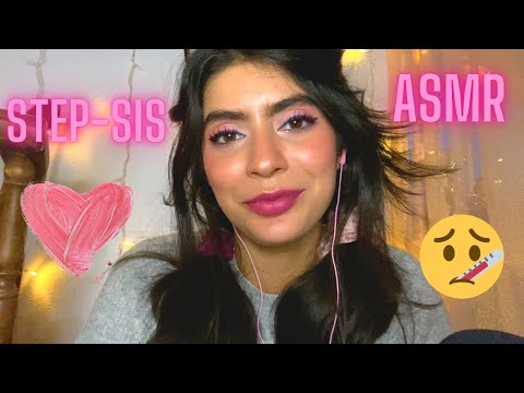 Step Sis Takes Care of You when SICK 💕😘 | ASMR