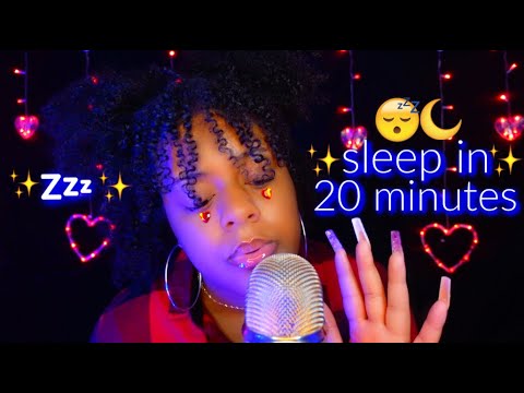 ASMR to help you fall asleep in 20 minutes or less ✨😴 💤 (you need this! 🌙✨)