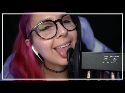 ASMR the only tongue showing ear licking video I will ever post on YouTube