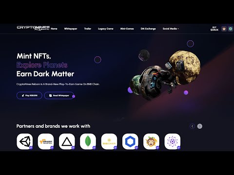 CRYPTOMINES REBORN IS THE NEXT 100X PROJECT! (NFTs, P2E GAMES, TOKEN) (HIGH POTENTIAL PROJECT 2022)