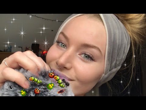 asmr looking for bugs + inaudible whispers #bugsearching