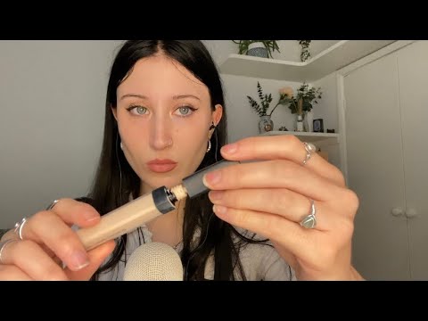 asmr | mean girl does your makeup