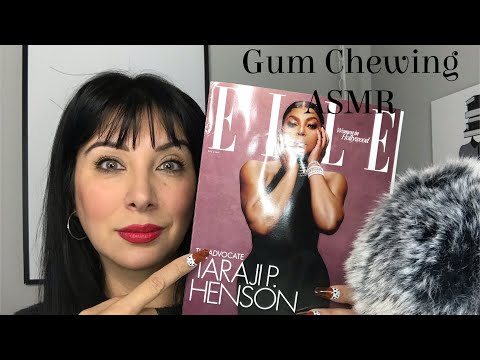Elle Magazine: Gum Chew and Flip Through 💜