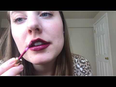 |ASMR| satisfying lipgloss try-on💄💋👄mouths sounds, whispers