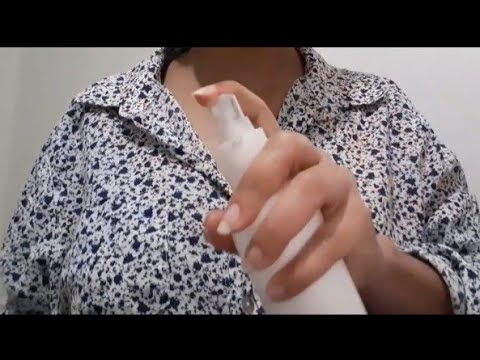 ASMR cleaning your face in 1 minute