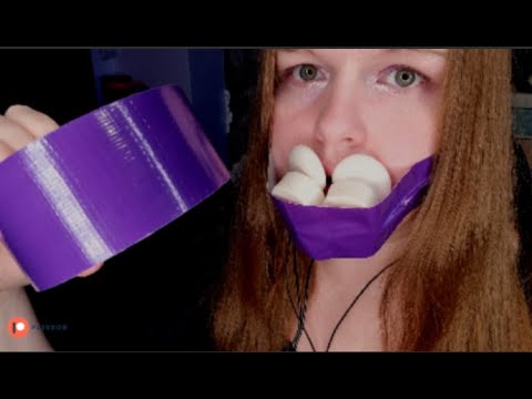 ASMR Duct Tape Ear Eating, Count Up Ear Noms 👅💦 (Patreon Teaser)