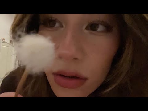 tracing your features and counting your freckles (asmr)