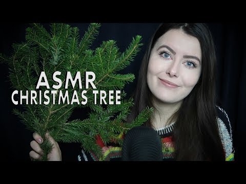 ASMR Christmas Tree Sounds (scratching, mic brushing) Chloë Jeanne ASMR