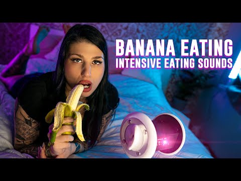 ASMR | Banana Eating | Mouth and Eating Sounds