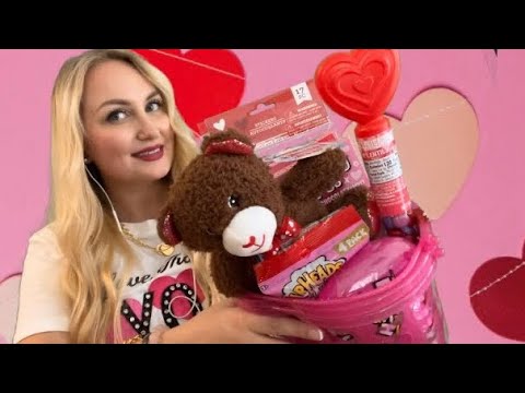 ASMR-Kind Girl Gives You Valentines Day Gift Basket [Polish Accent]