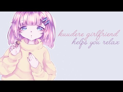 [ASMR] Kuudere Girlfriend Helps You Relax & Cheers You Up [Personal Attention] [Headpats & Brushing]