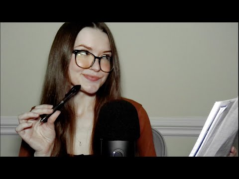 ASMR Asking You 100 Personal Questions 🧐 (Soft Spoken)