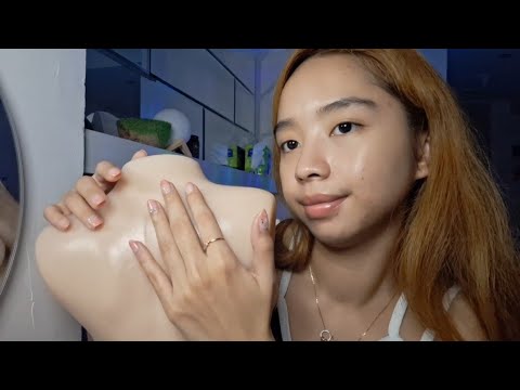 ASMR oil back massage [Tantaly] 😊