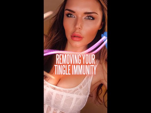 Removing Your Tingle Immunity #asmr #shorts