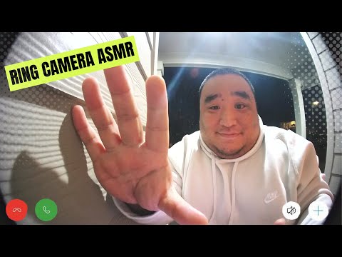 ASMR on My Ring Security Camera 📸💤 (1 Hour - Looped Lo-Fi)