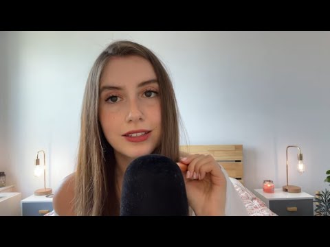 ASMR Gentle affirmations to calm anxiety, whispered ear to ear