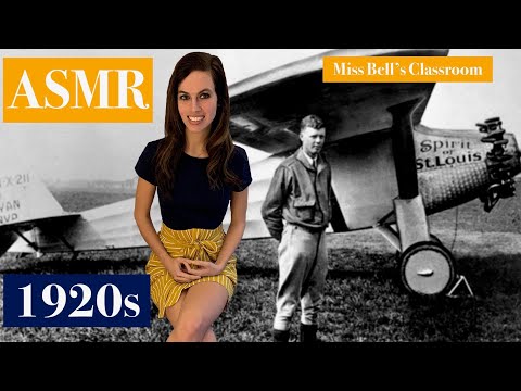 [ASMR] The 1920s US History - The Roaring Twenties - Learn and Relax - (Soft Spoken + Sleepy Lesson)