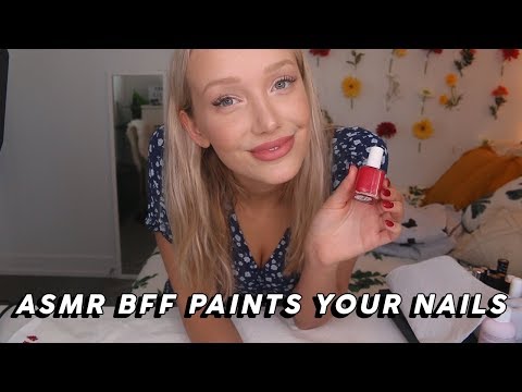 ASMR BFF Paints Your Nails! 💅💖 | GwenGwiz