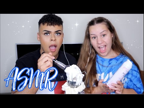 [ASMR] MAKEUP BOY tries GIVING me TINGLES💙 | ASMR Marlife