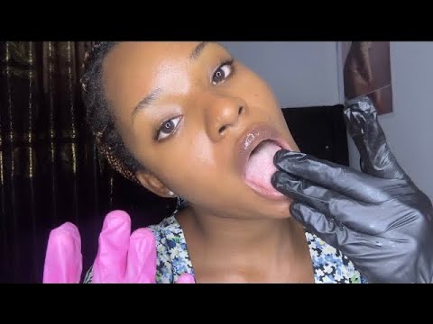 ASMR Spit Painting| Mouth Sounds| Gargles (shhh….. 🤫 relax, all is well)
