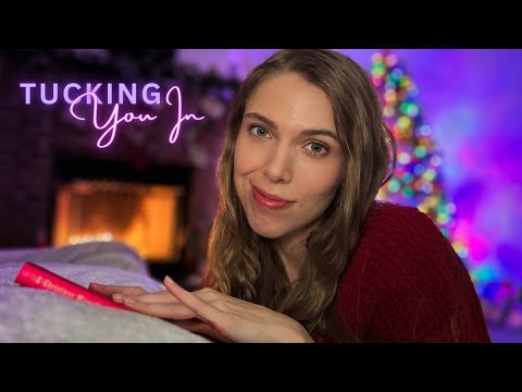 ASMR | Tucking You in on Christmas Eve 🎄 Sleep Triggers, Personal Attention, White Noise