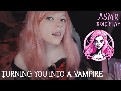 ASMR Roleplay | Vampire Makes You Her Thrall (soft spoken hypnosis)