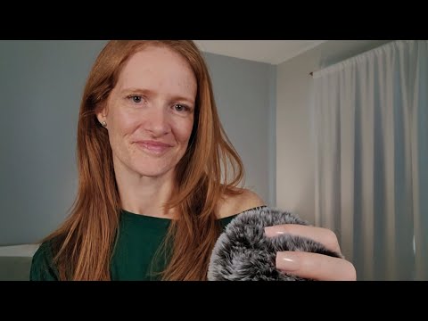 ASMR *very few words* personal attention, gentle brushing, hand movements and mouth sounds