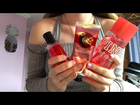 Red Themed Video - ASMR Fast Tapping ❤️