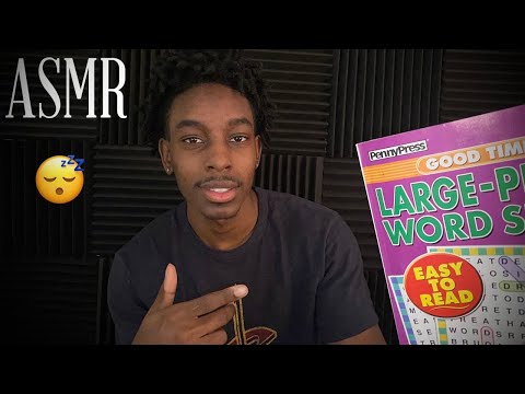 [ASMR] Word search (3) trigger words/tapping sounds