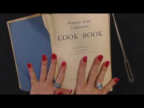ASMR Request ~ Whisper Reading of Cook Book Recipes
