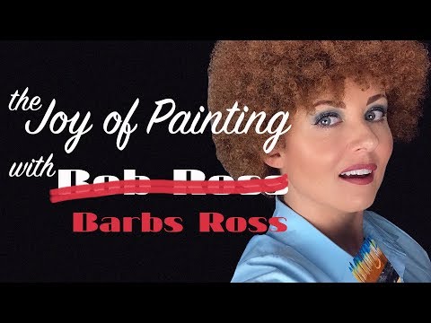 The Joy of Painting w/Barbs Ross | ASMR