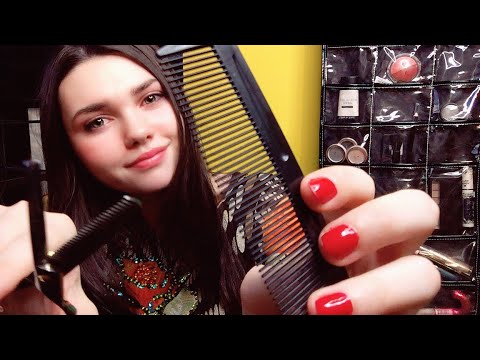 ✂️ASMR HAIRCUT & SHAMPOO TREATMENT | Trimming, Texturizing, Brushing, Combing | PERSONAL ATTENTION