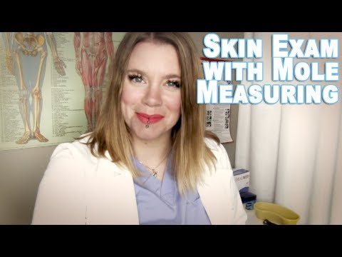ASMR Medical RP - Dermatologist Mole Check with Measuring