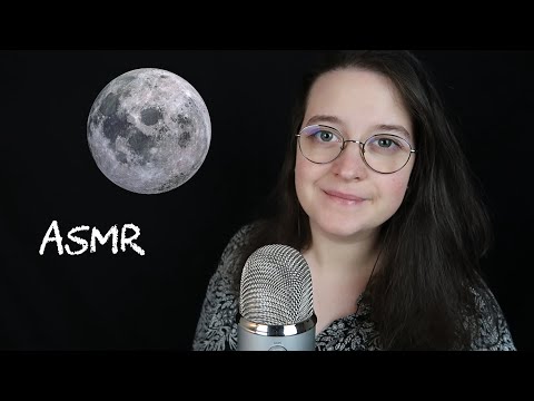 ASMR - Fakten geflüstert über den MOND - Whispering Facts About The Moon - german/deutsch