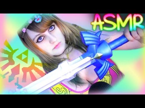 ASMR Princess Zelda ░  Stoic Wisdom for Anxiety, Sad ♡ Kisses Link, Stoicism, Cosplay, Role Play ♡